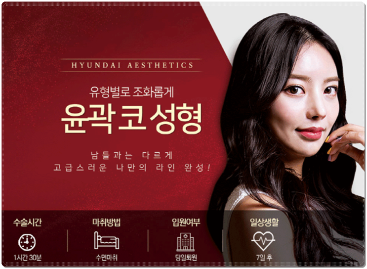 코성형비용 예쁜 라인 완성