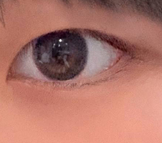 꼬막눈이었는데