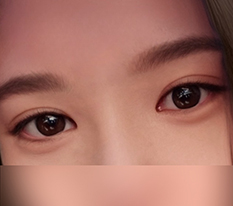 눈매 또렷하게