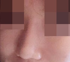 크기만 했던 코가 부드럽게 ㅎ