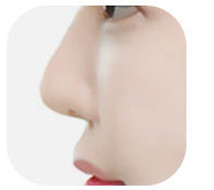 콧대가 높은 코 일러스트